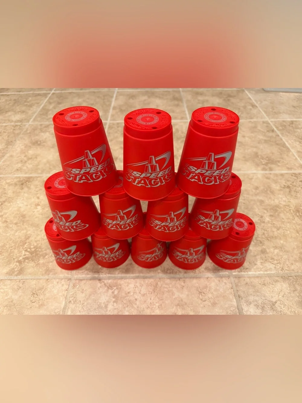 Speed Stacks sport stacking cups 12 red